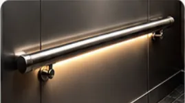 Illuminated handrail